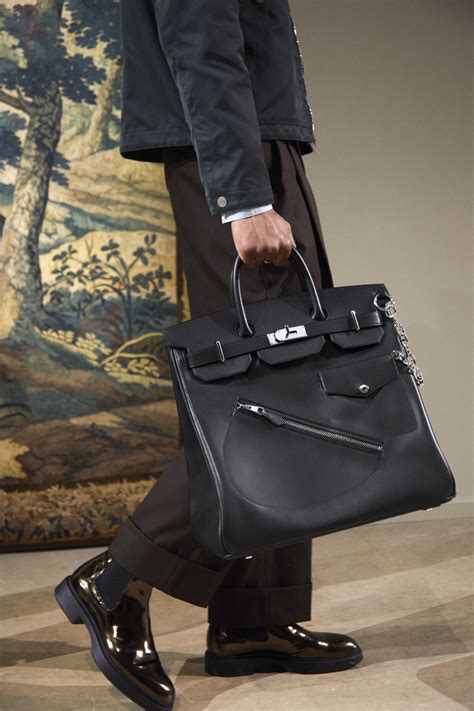 hermes travel bag men